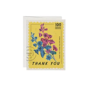 100 Percent Thank You Card