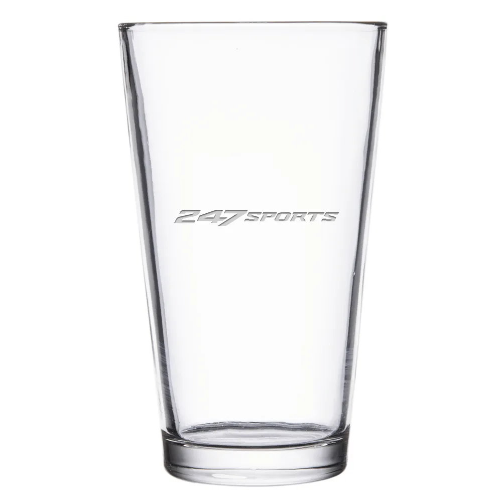 247Sports Logo Laser Engraved Pint Glass