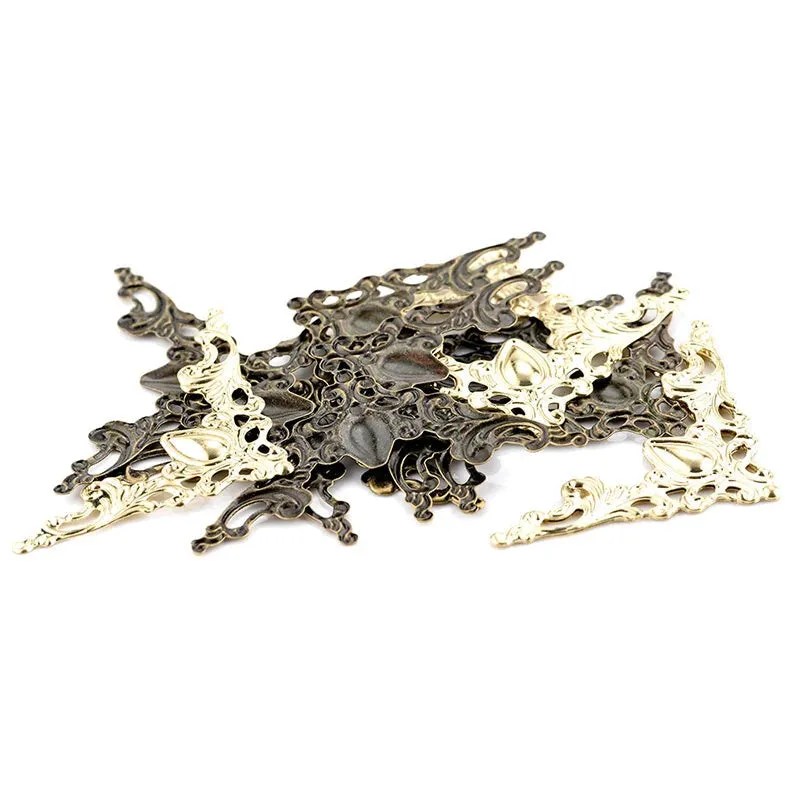 40mm Antique Corner Brackets for Furniture