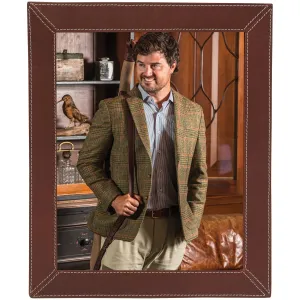 8x10 Leather Picture Frame - Tobacco