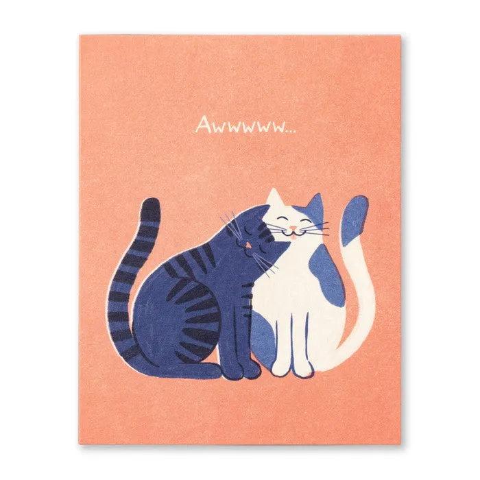 Awwwww - Thank You Greeting Card