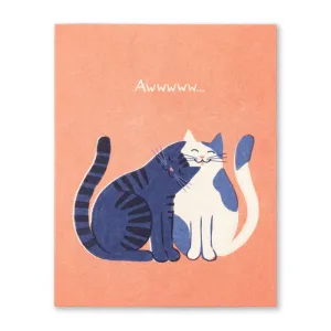 Awwwww - Thank You Greeting Card