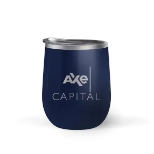 Billions Axe Capital Stacked Logo 12 oz Stainless Steel Wine Tumbler