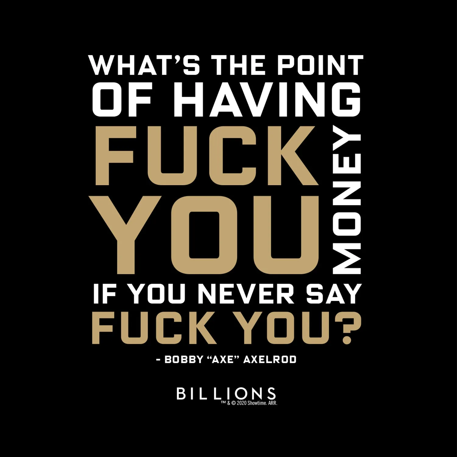 Billions What's the Point 17 oz Pint Glass