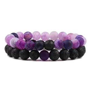Couple Bead Bracelets Mystic Lovers