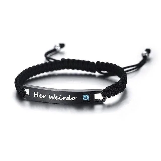 Cute promise bracelet for him and her