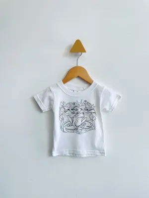 Froggies Colour Changing Tee (changes colour in the sun) // 6M