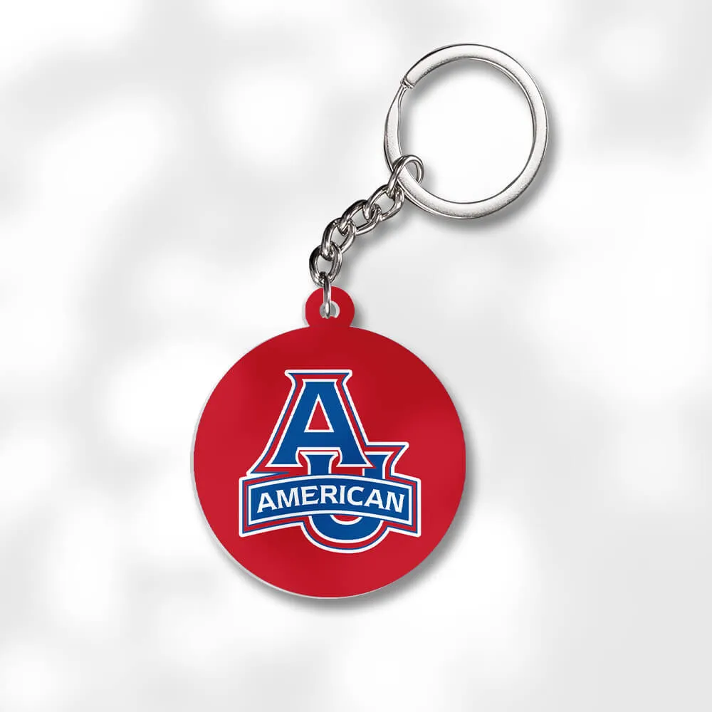 Pack 3 American University Keychains