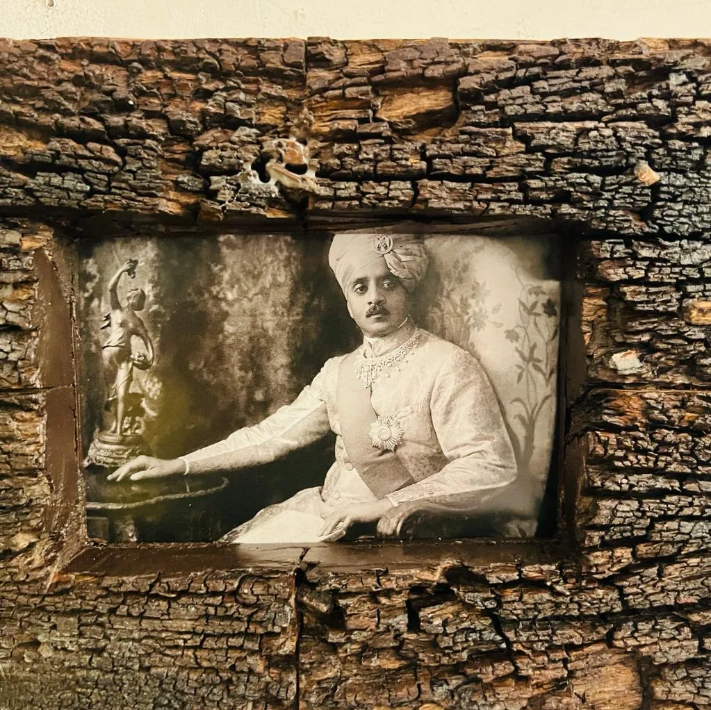 Rajwada -  2 -  Raw wood frame