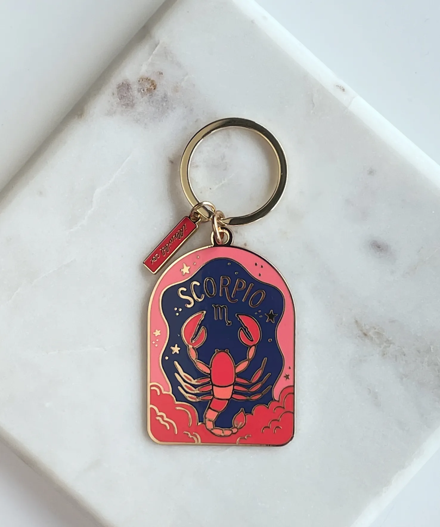 Scorpio Keychain