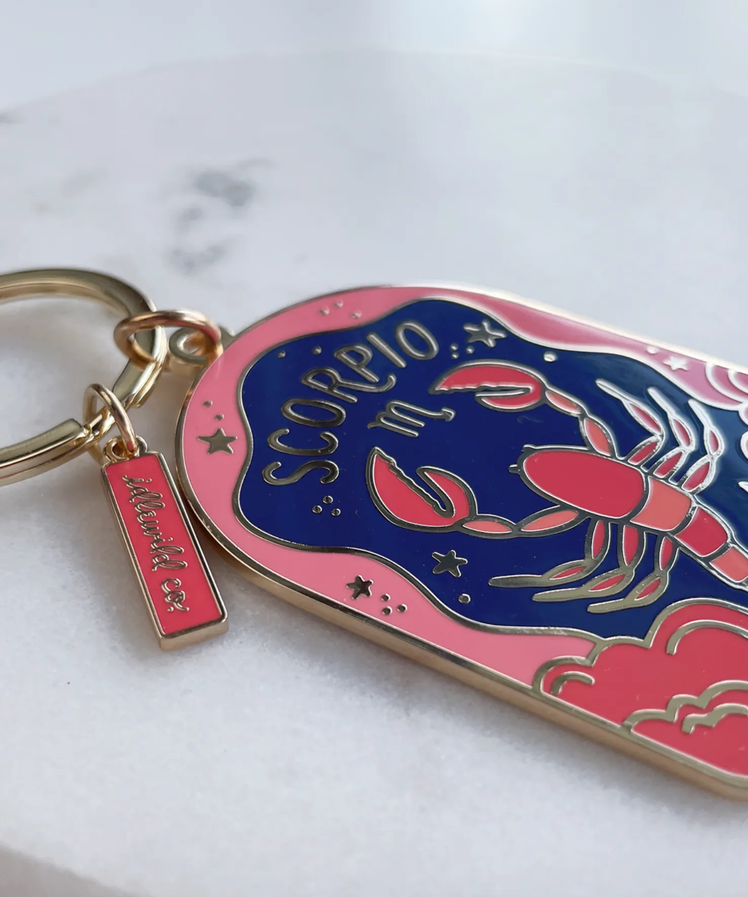 Scorpio Keychain