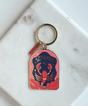 Scorpio Keychain